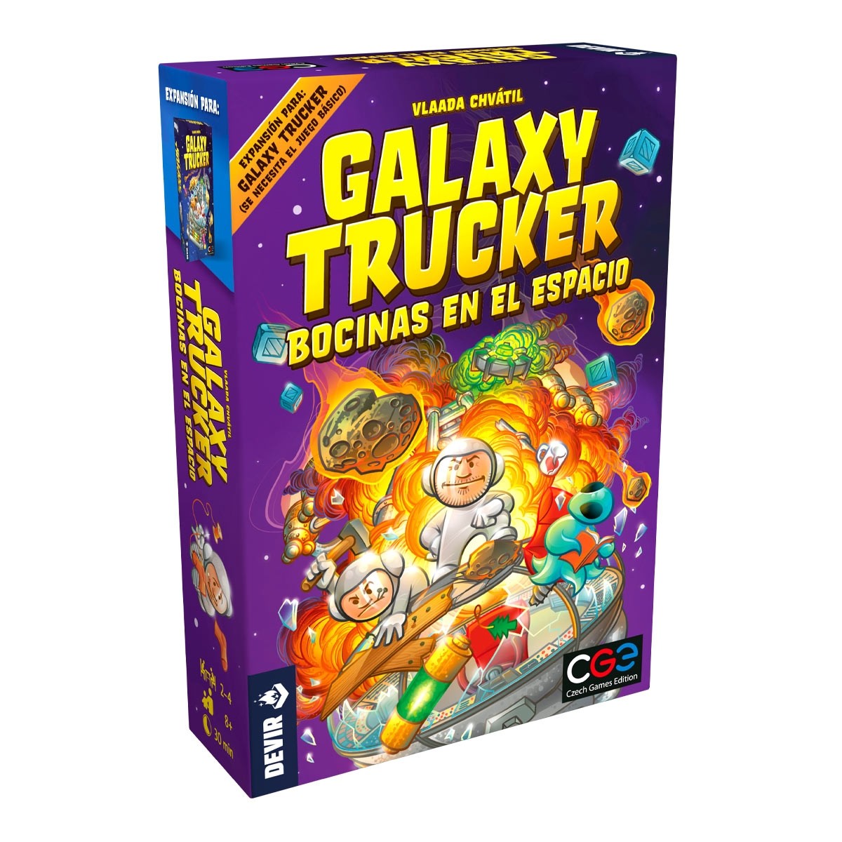 Galaxy Trucker: Bocinas en el Espacio - Juego de mesa (+8 años)