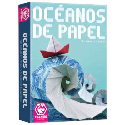 Juego de Mesa Tranjis Games Océanos de Papel para 2 a 4 Jugadores, Edad Recomendada a partir de 8 Años