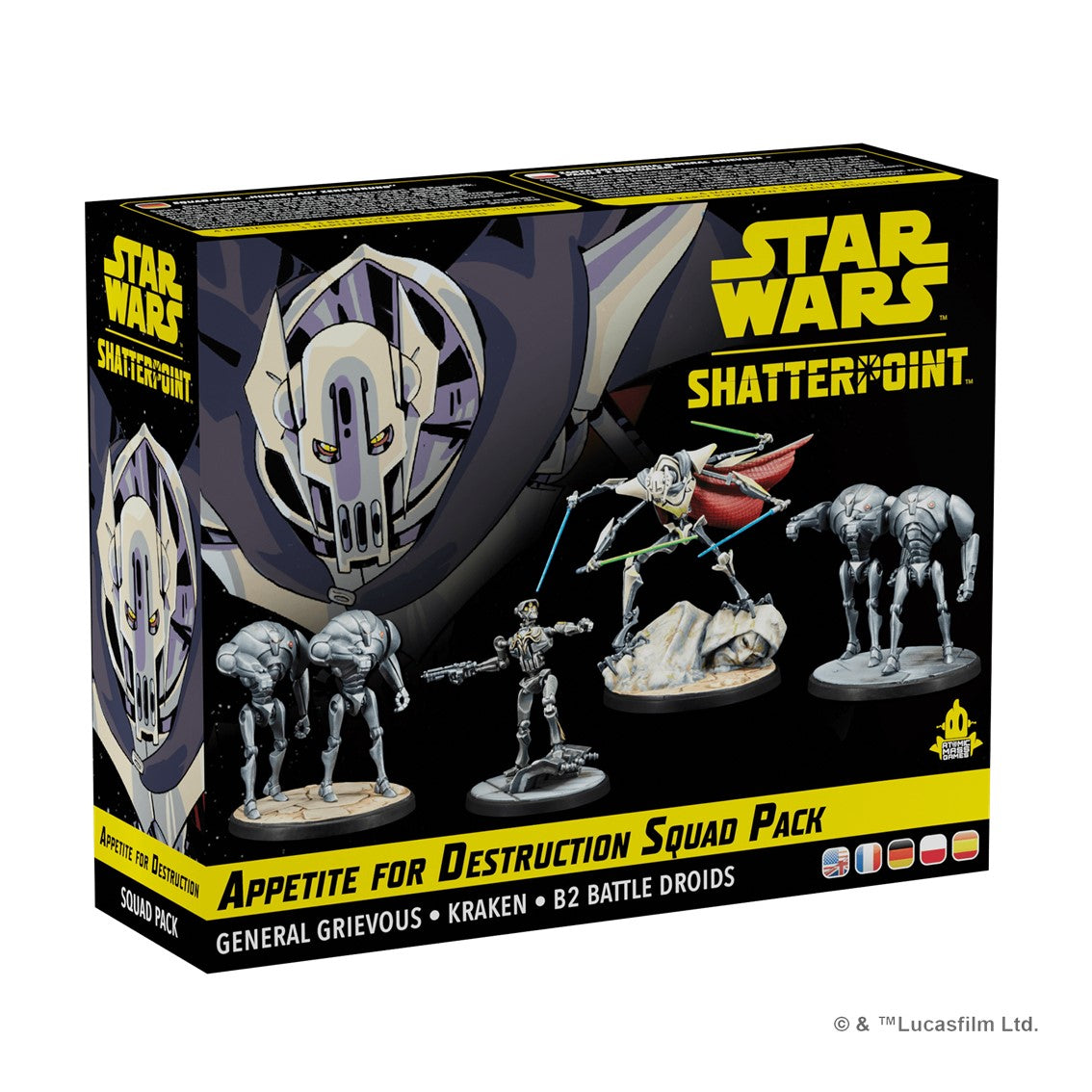 Star Wars Shatterpoint - Hambre de Destrucción - Pack de Escuadra (+14 años) (Español)