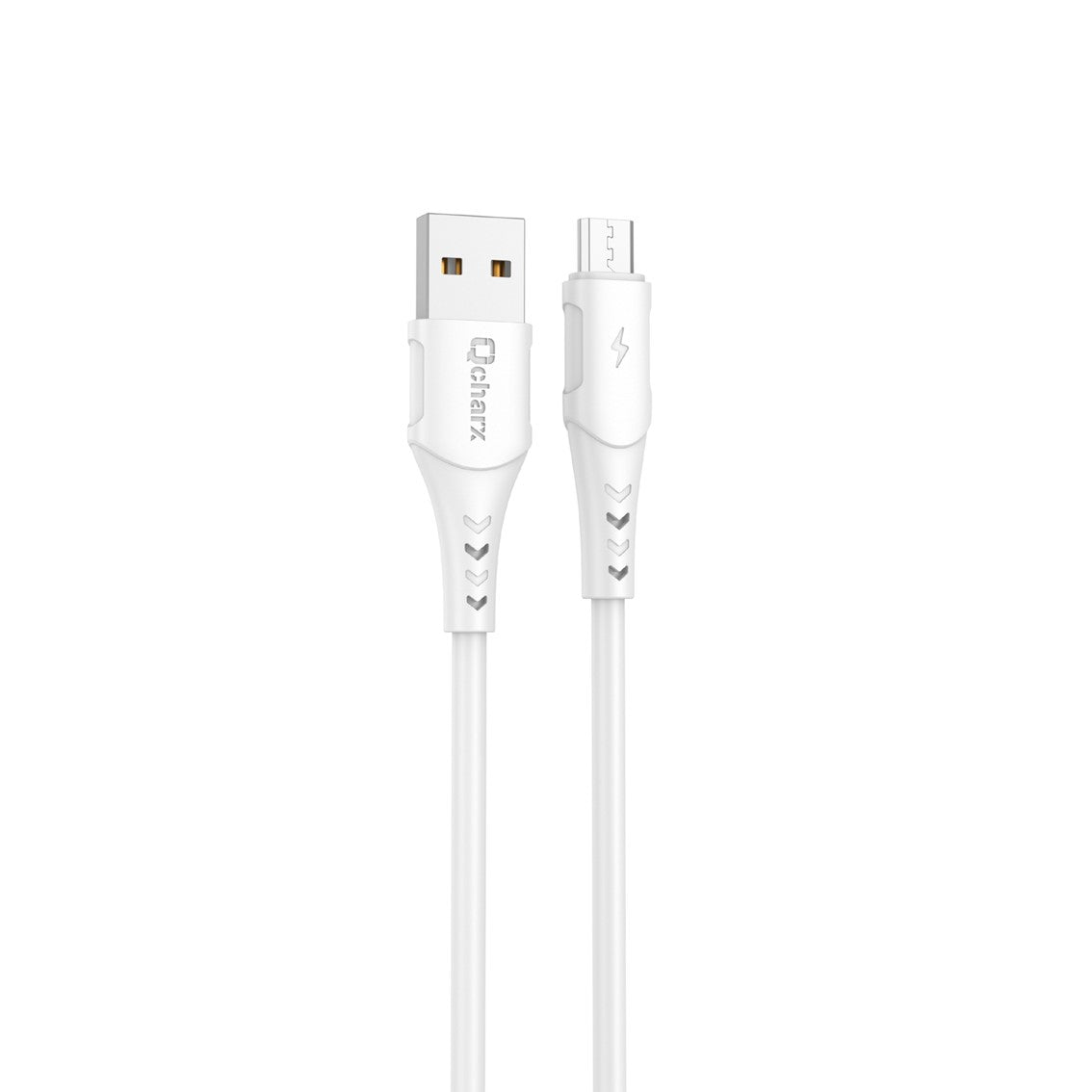 Cable Qcharx Lisbon USB a Tipo C 3A - 1m - PVC Blanco