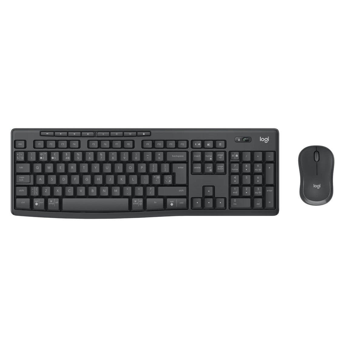 Combo Inalámbrico Logitech MK370: Teclado Resistente y Ratón Silent Touch para Empresas