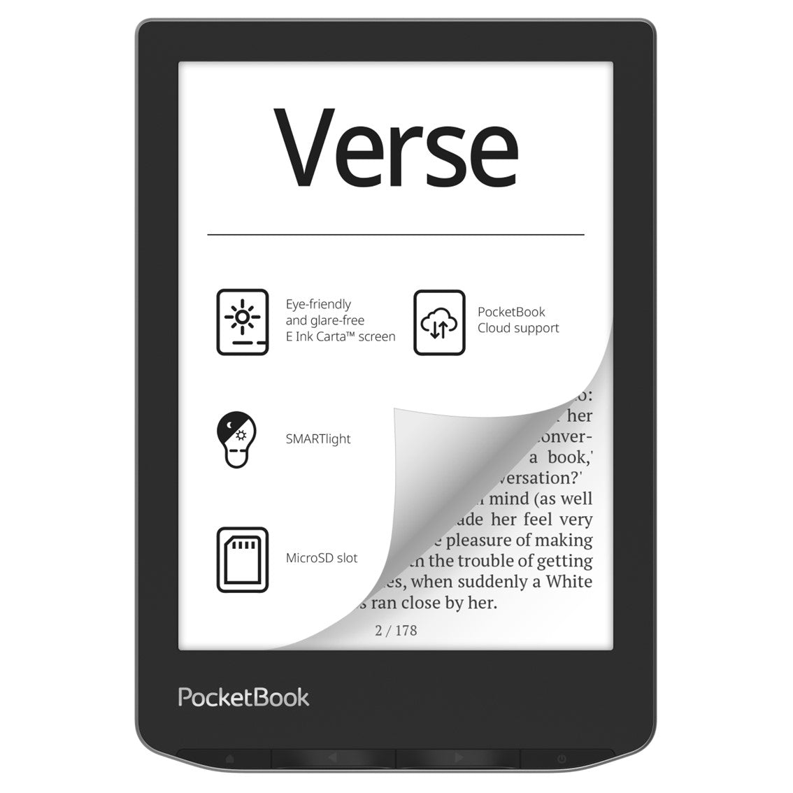 Pocketbook Verse 6 Pulgadas 8GB - Gris Niebla