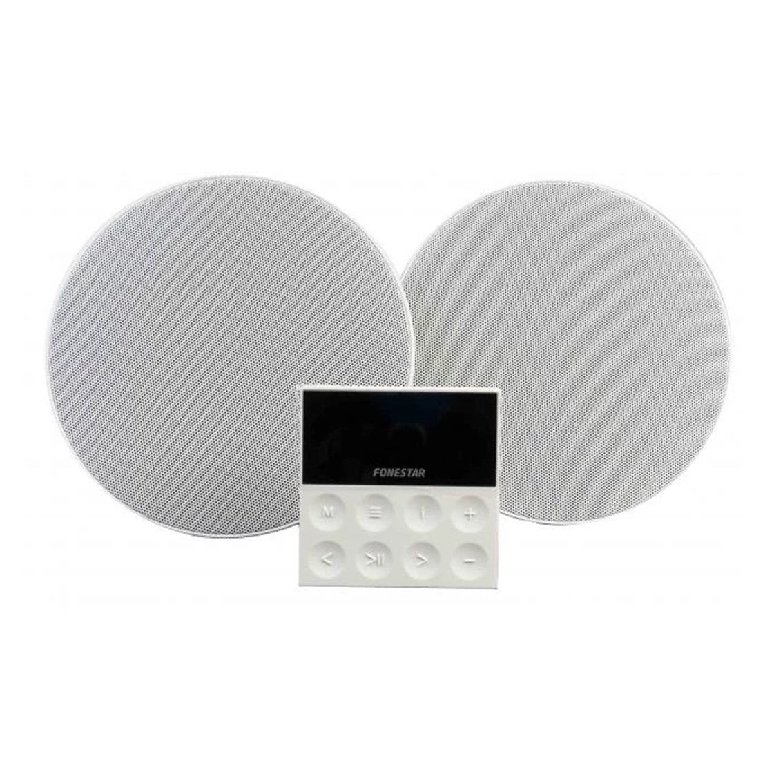 Kit de Sonido Fonestar KS - Wall con Altavoces de Techo y Amplificador Bluetooth