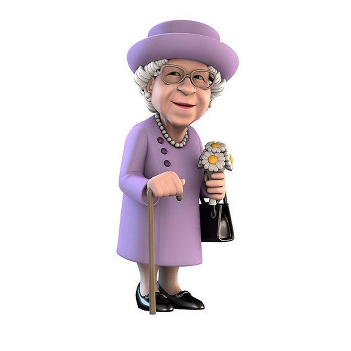Figura Minix de la Reina Isabel - 12 cm en PCV