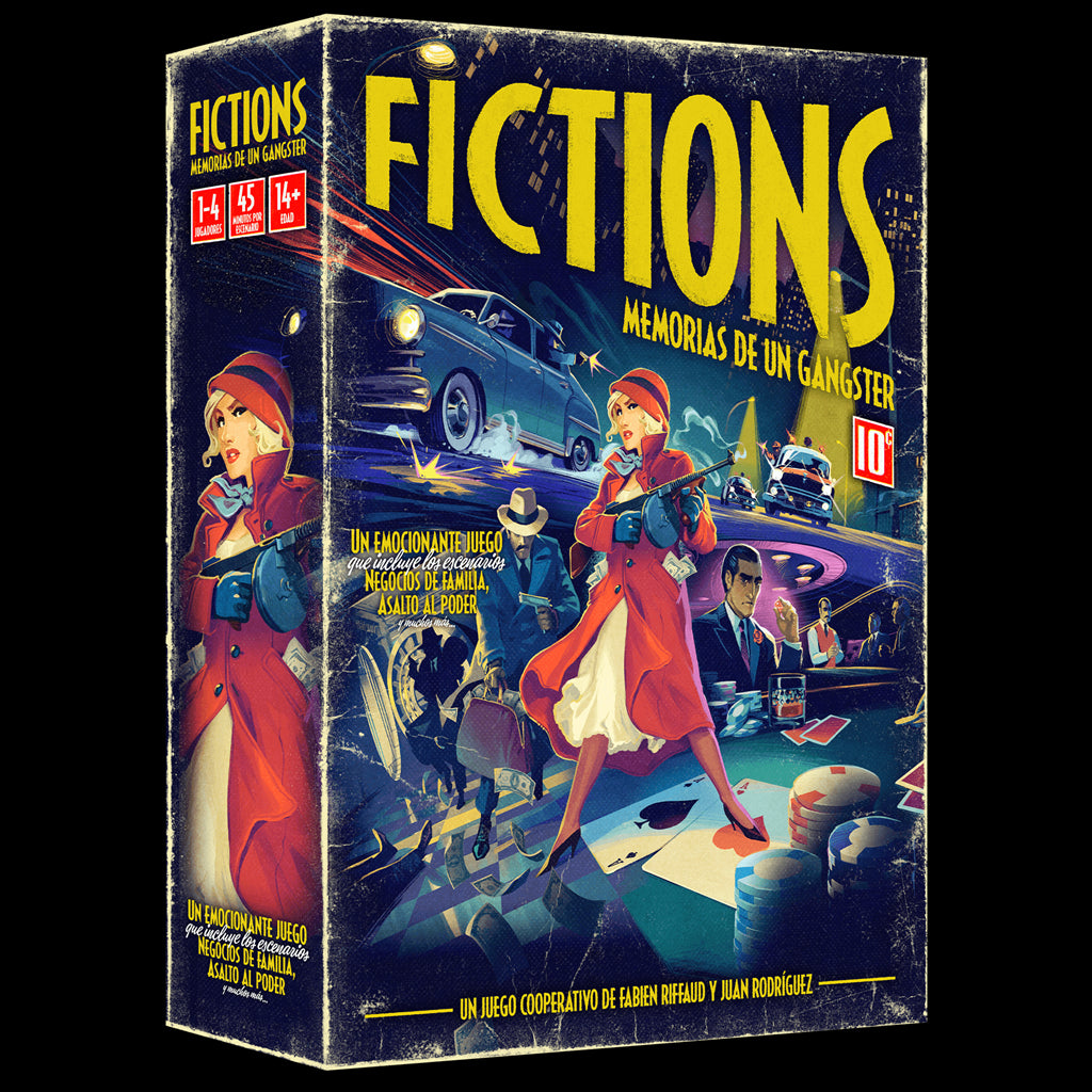 Fictións: memorias de un gangster - Juego de mesa (+14 años) (Español)