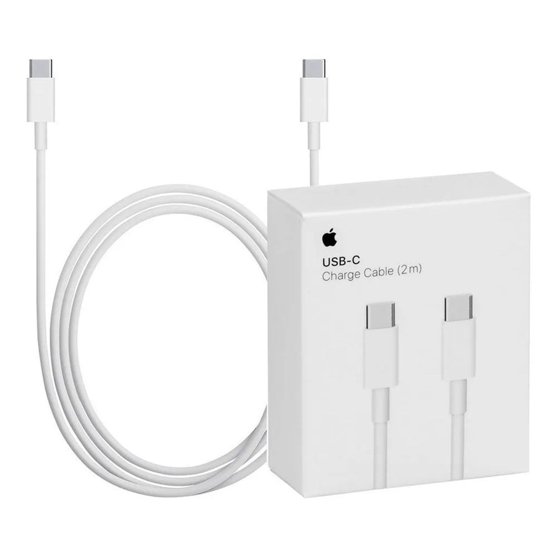 Cable USB-C a USB-C de 2 m - Blanco