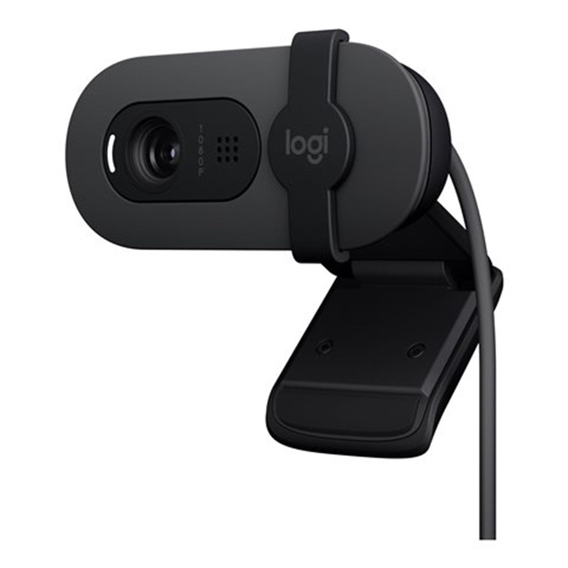 Cámara Web Logitech Brio 100 Full HD Grafito con Micrófono Omnidireccional
