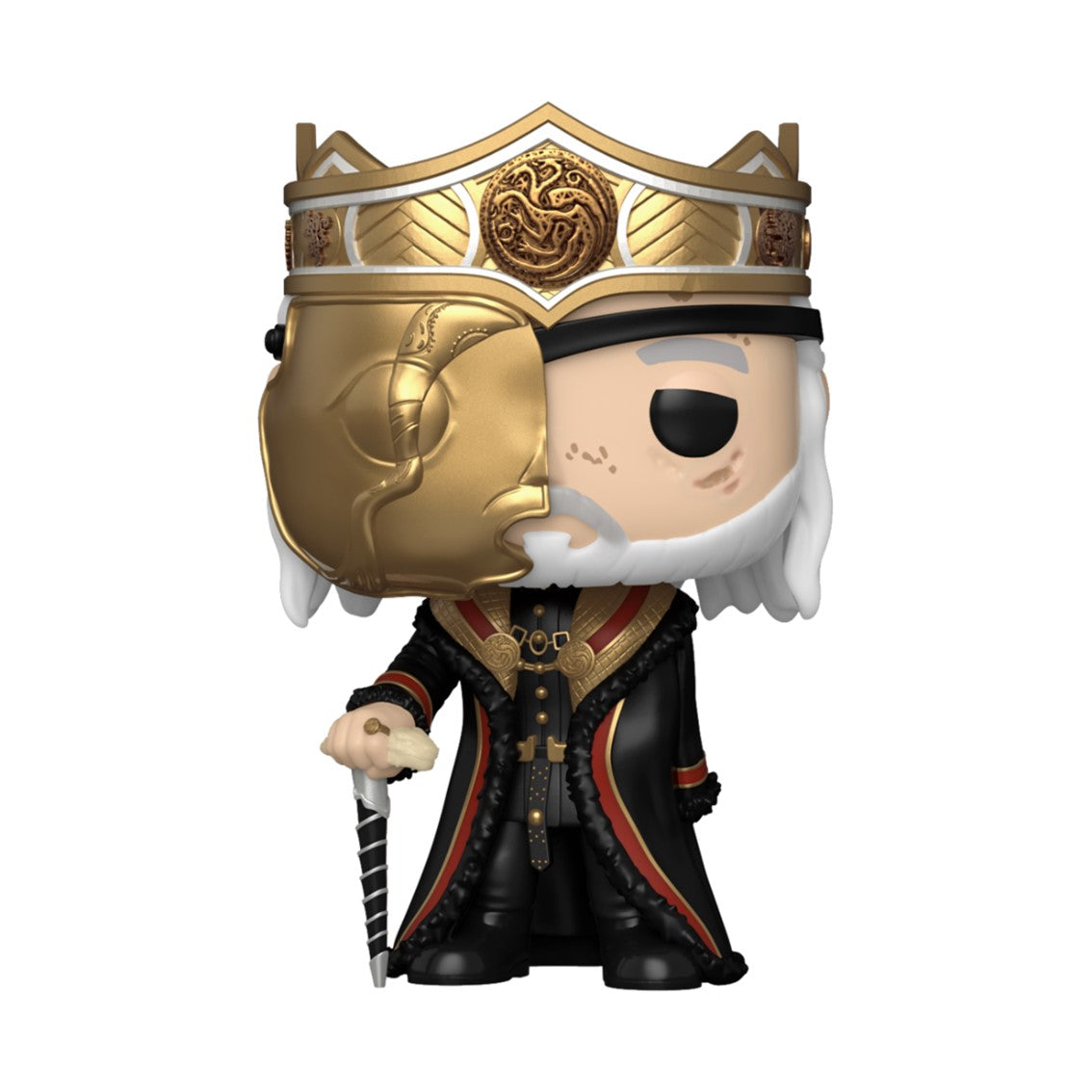 Viserys Targaryen con Máscara - Funko Pop Casa del Dragón 76474