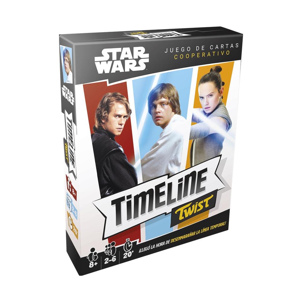 Timeline Twist Star Wars: Juego de Cartas Cooperativo para 2 a 8 Jugadores