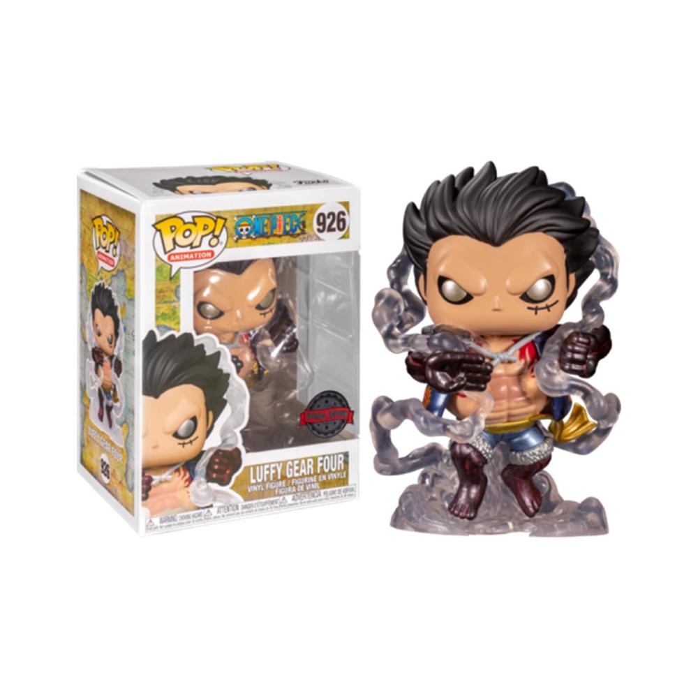 Funko Pop Luffy Gear 4 Efecto Metálico Exclusivo - One Piece 9 cm
