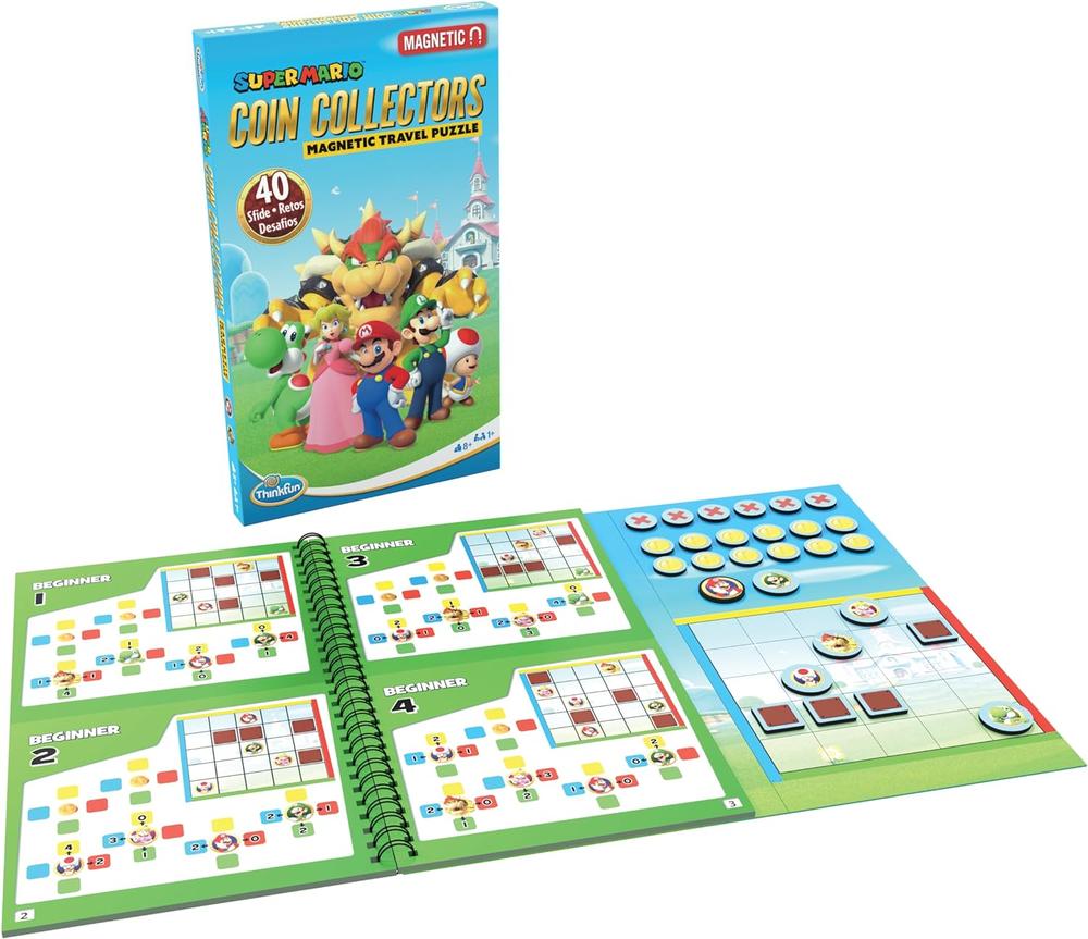 Puzzle Magnético de Viaje Super Mario: Desafíos Divertidos y Aventura