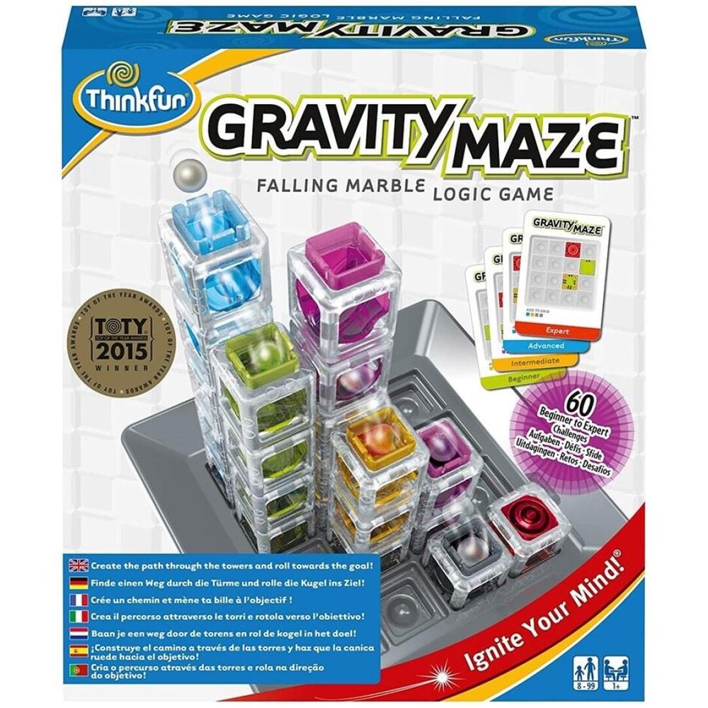 Juego de Mesa Gravity Maze - Desafío de Lógica y Construcción