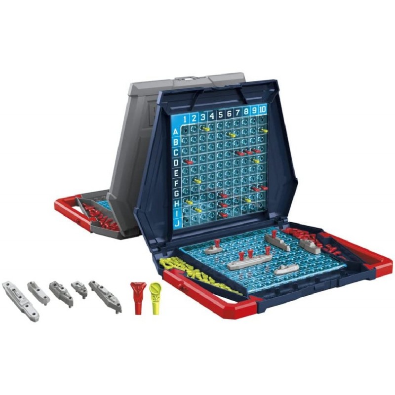 Juego de Mesa Clásico Hundir la Flota - Estrategia Naval para 2 Jugadores