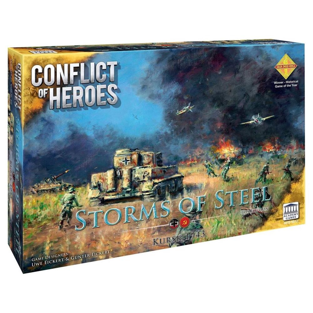 Conflict of Heroes: Storms of Steel - Juego de mesa (+14 años) (Inglés)