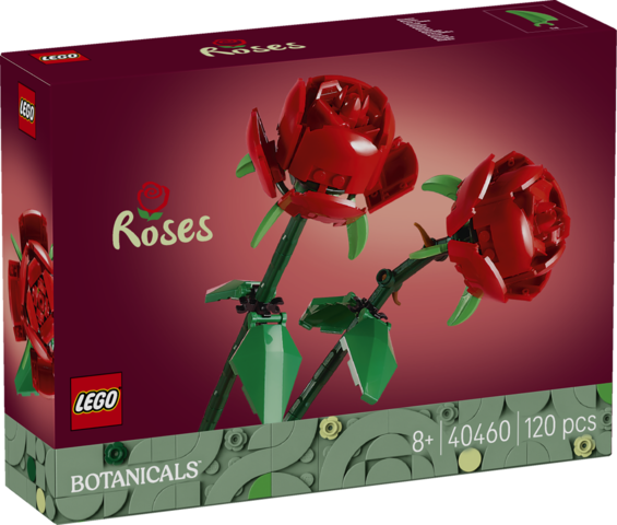 Rosas LEGO® - Set de Flores Construibles para Regalos Especiales