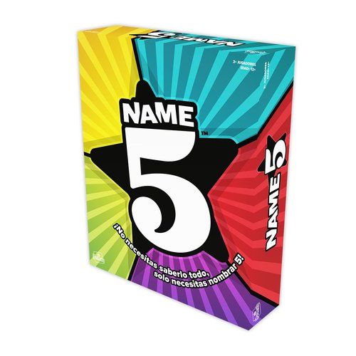 Name 5 - Juego de mesa (+3 años)