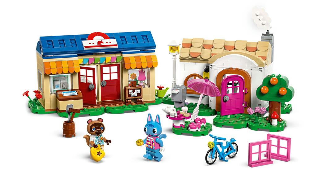 Set de Construcción Animal Crossing: Mininook y Casa de Minina