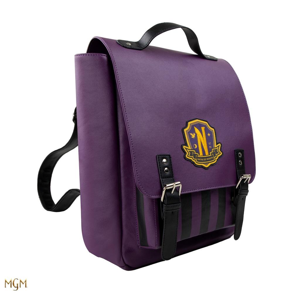 Mochila Nevermore Academy Morada de Cinereplicas