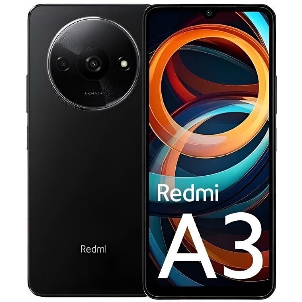 Xiaomi Redmi A3 - 4GB RAM, 128GB Negro, Pantalla 6.71" HD+