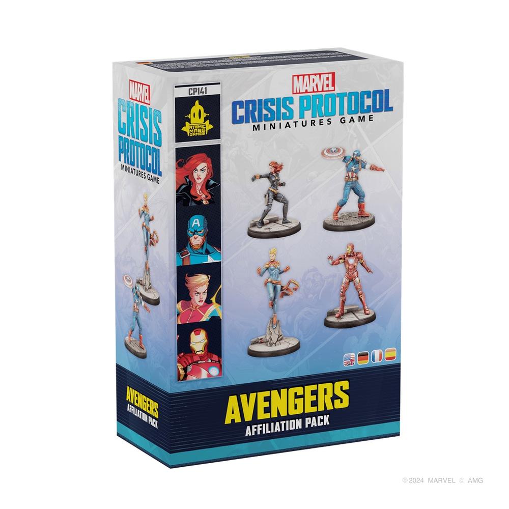 Marvel Crisis Protocol - Juego de mesa (+14 años)