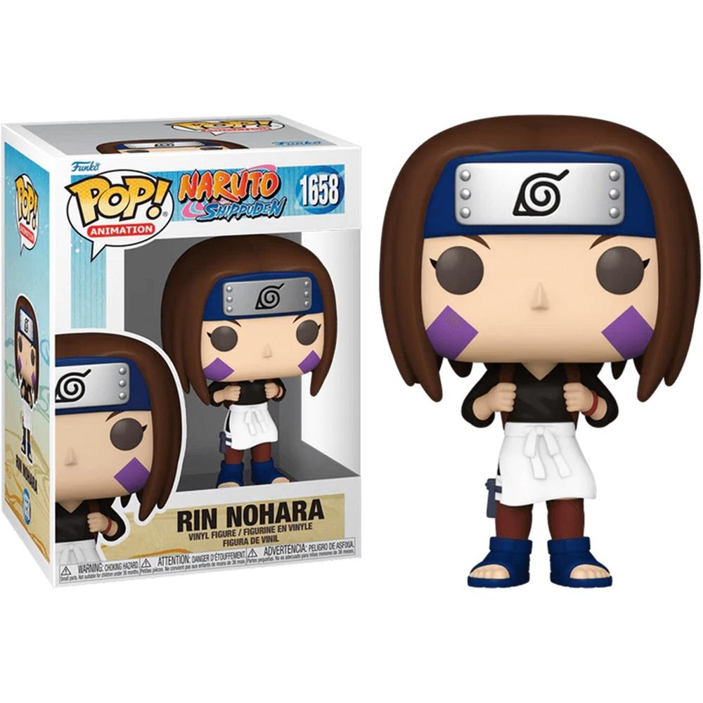 Figurita de Vinilo Rin Nohara de Naruto Shippuden - 9 cm