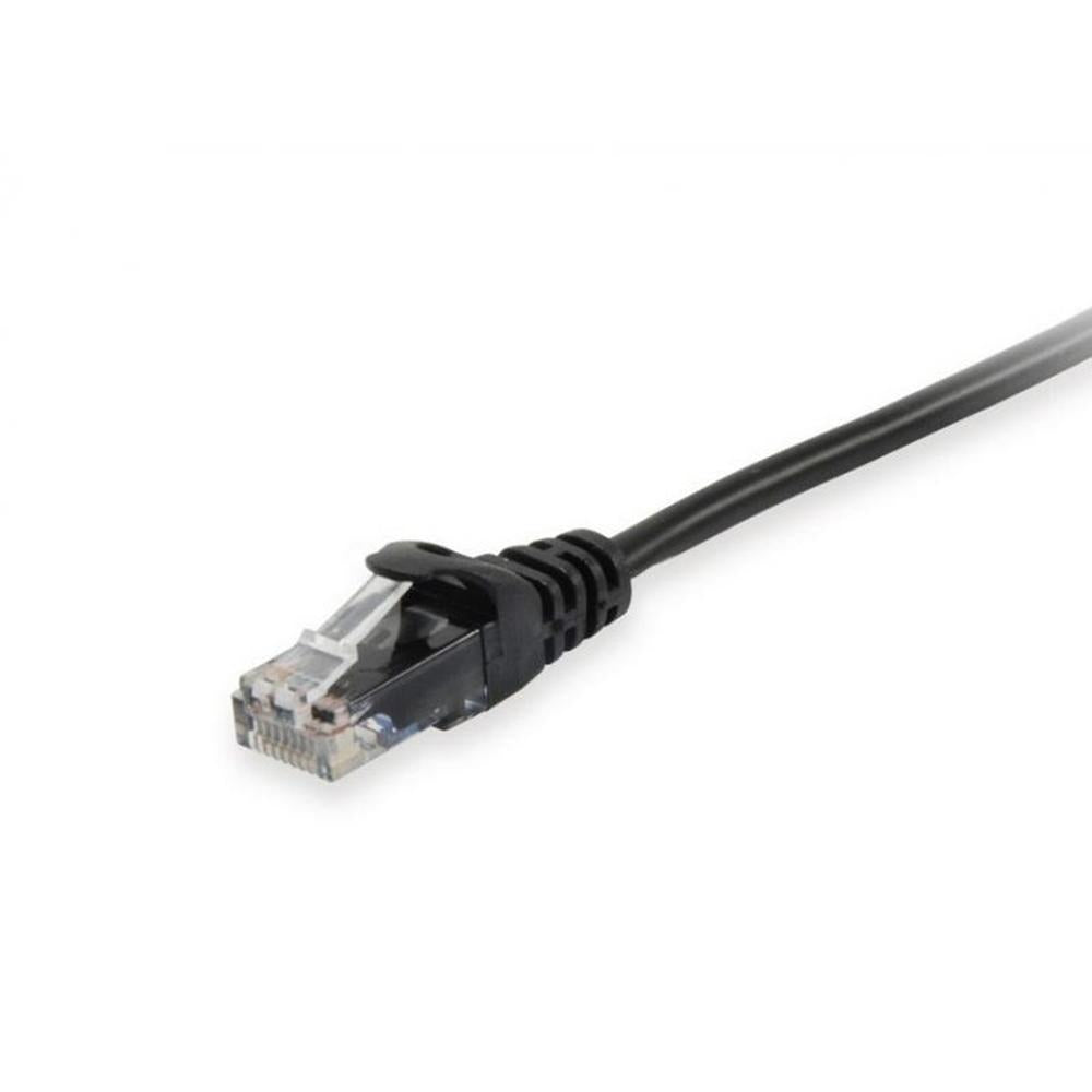 Cable de Red RJ45 U/UTP Cat6A 7.5m Negro - 10Gbps, 500MHz, 100% Cobre