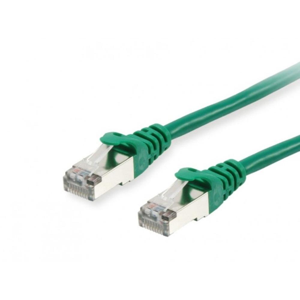 Cable de Red Equip Cat.6A S/FTP 15m Verde - Rendimiento Ultraalto
