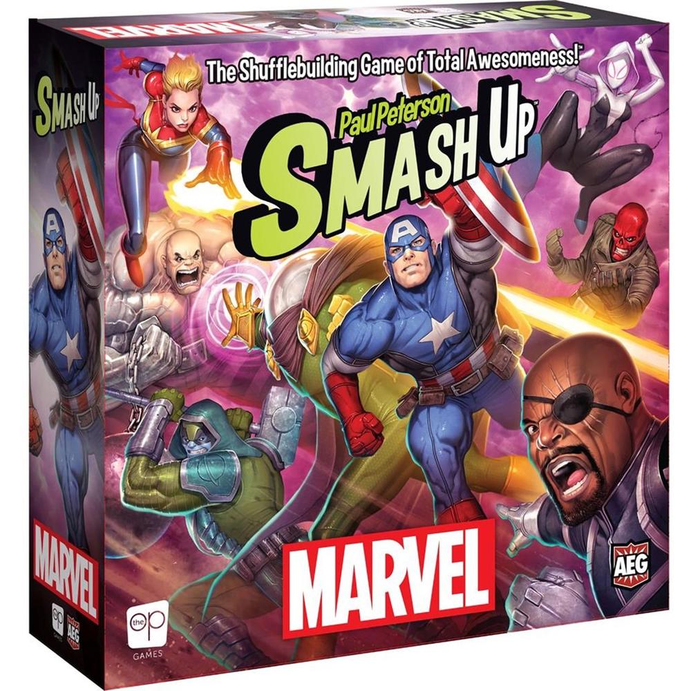 Smash Up Marvel - Juego de mesa (+13 años) (Inglés)