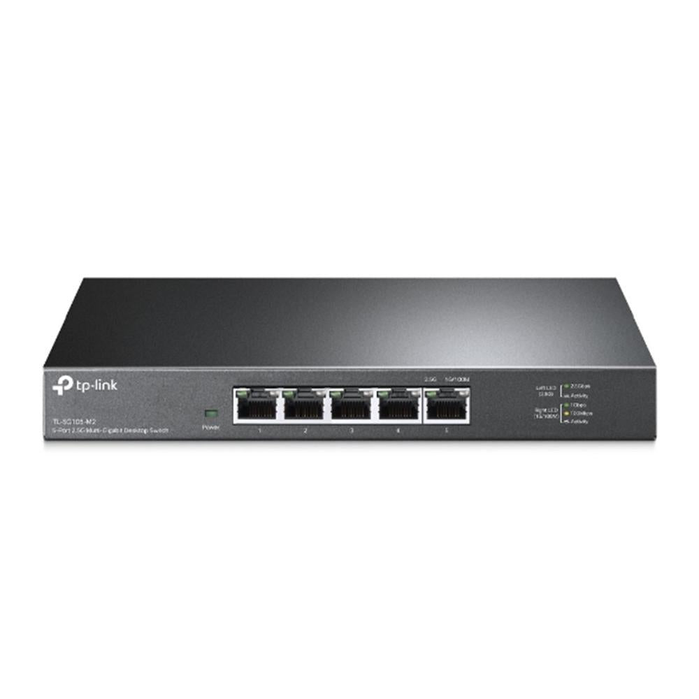 Switch TP-Link TL-SG105-M2 de 5 puertos 2.5G para alto rendimiento