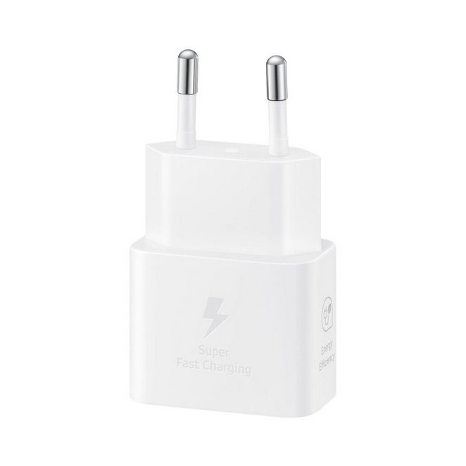 Cargador Samsung EP-T2510NWEGEU USB-C 25W Carga Rápida Blanco