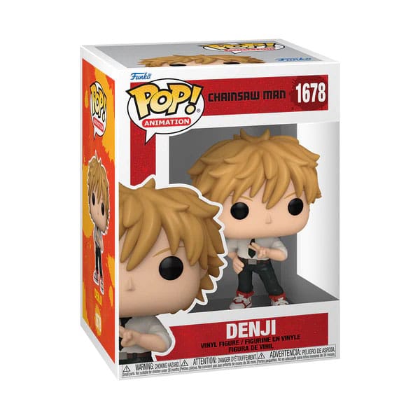 Figura de Vinilo Denji de Chainsaw Man - Colección FUNKO Pop