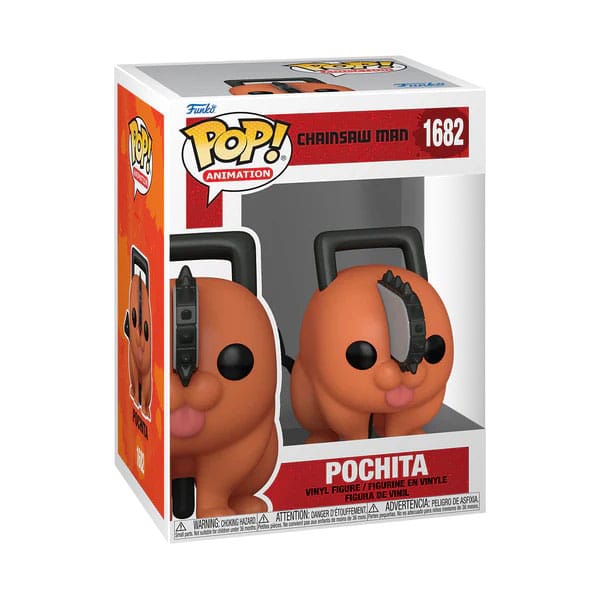 Pochita Funko Pop de Chainsaw Man - Figura de Vinilo 9 cm