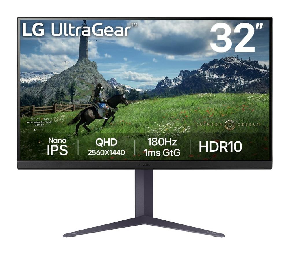 Monitor LG 32GS85Q 31.5" Quad HD 2560 x 1440 con Ajustes de Altura