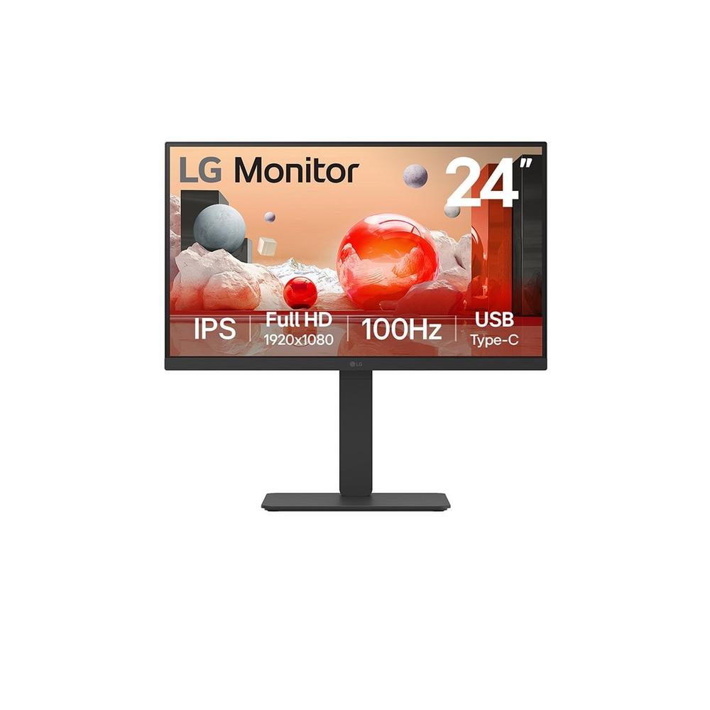 Monitor LG IPS de 23.8 pulgadas con resolución Full HD, 5ms, HDMI y USB-C