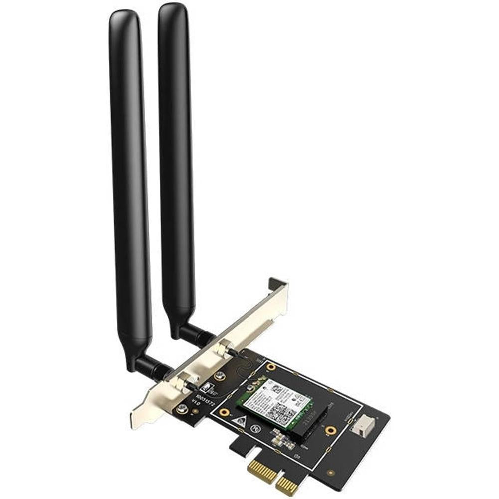 Tarjeta de Red WiFi Tenda E33 AX5400 Tri-Band PCI Express