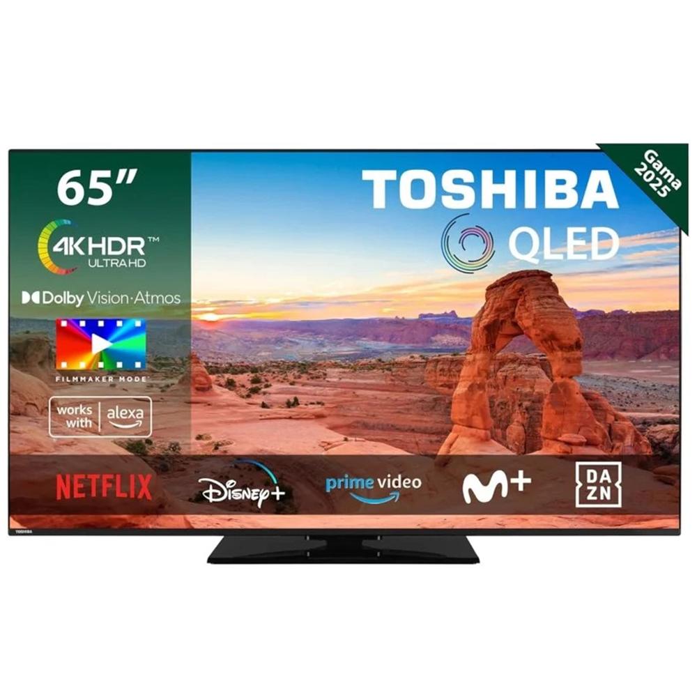 Televisor QLED Toshiba 65 pulgadas 4K UHD Smart TV con Dolby Vision y sonido Onkyo
