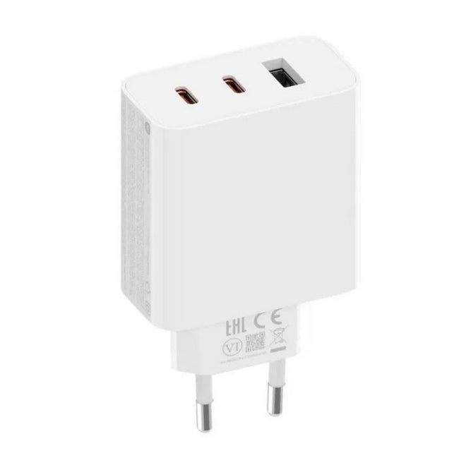 Cargador Xiaomi 67W GaN 2C1A Trio con Cable - Carga Rápida y Multiportátil