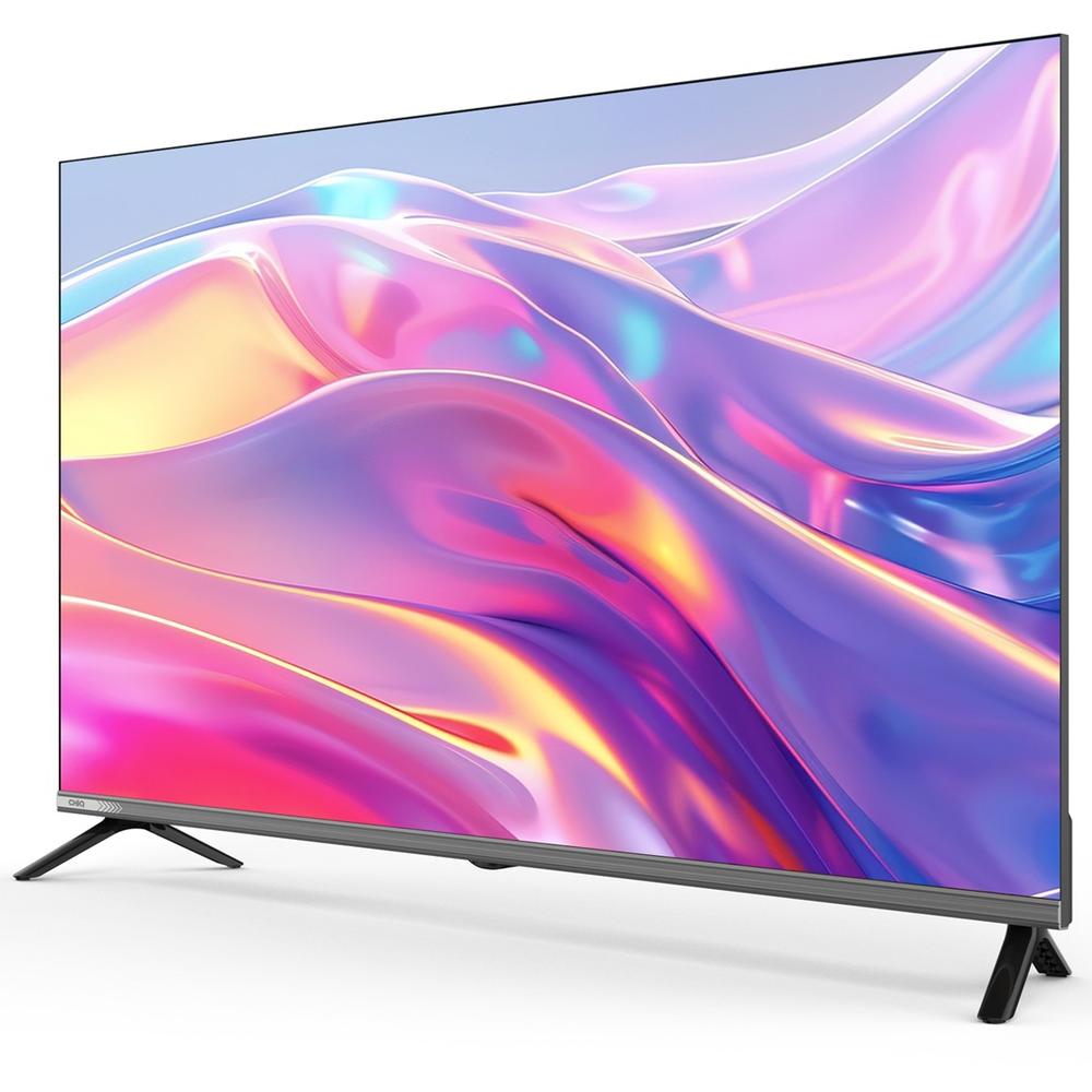 Televisor Chiq de 40 Pulgadas LED FHD Smart TV con Google TV y Chasis Metálico