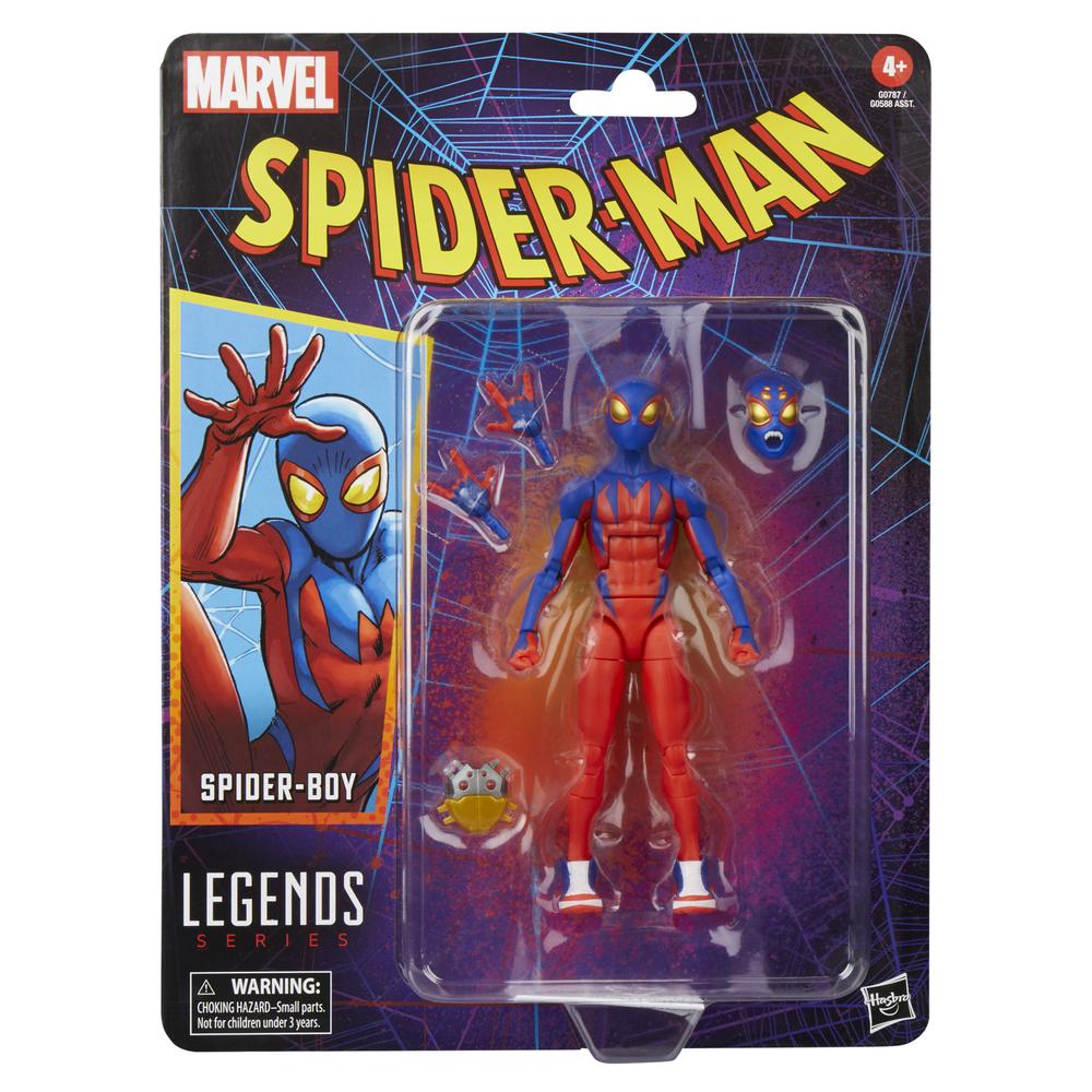 Figura Marvel Legends Spider-Boy de Hasbro - 15 cm