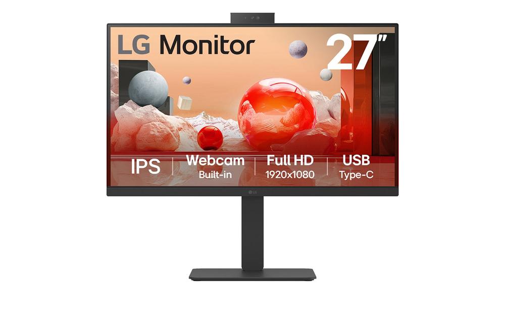 Monitor LG 27BA850 de 27" Full HD IPS con Altavoces y Cámara Integrada