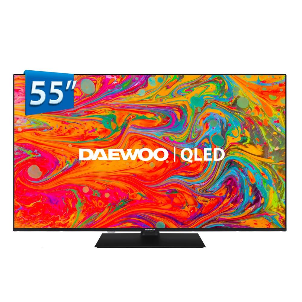 Smart TV Daewoo 55DM65QV QLED 4K UHD 55 pulgadas con Dolby Audio y HDR10