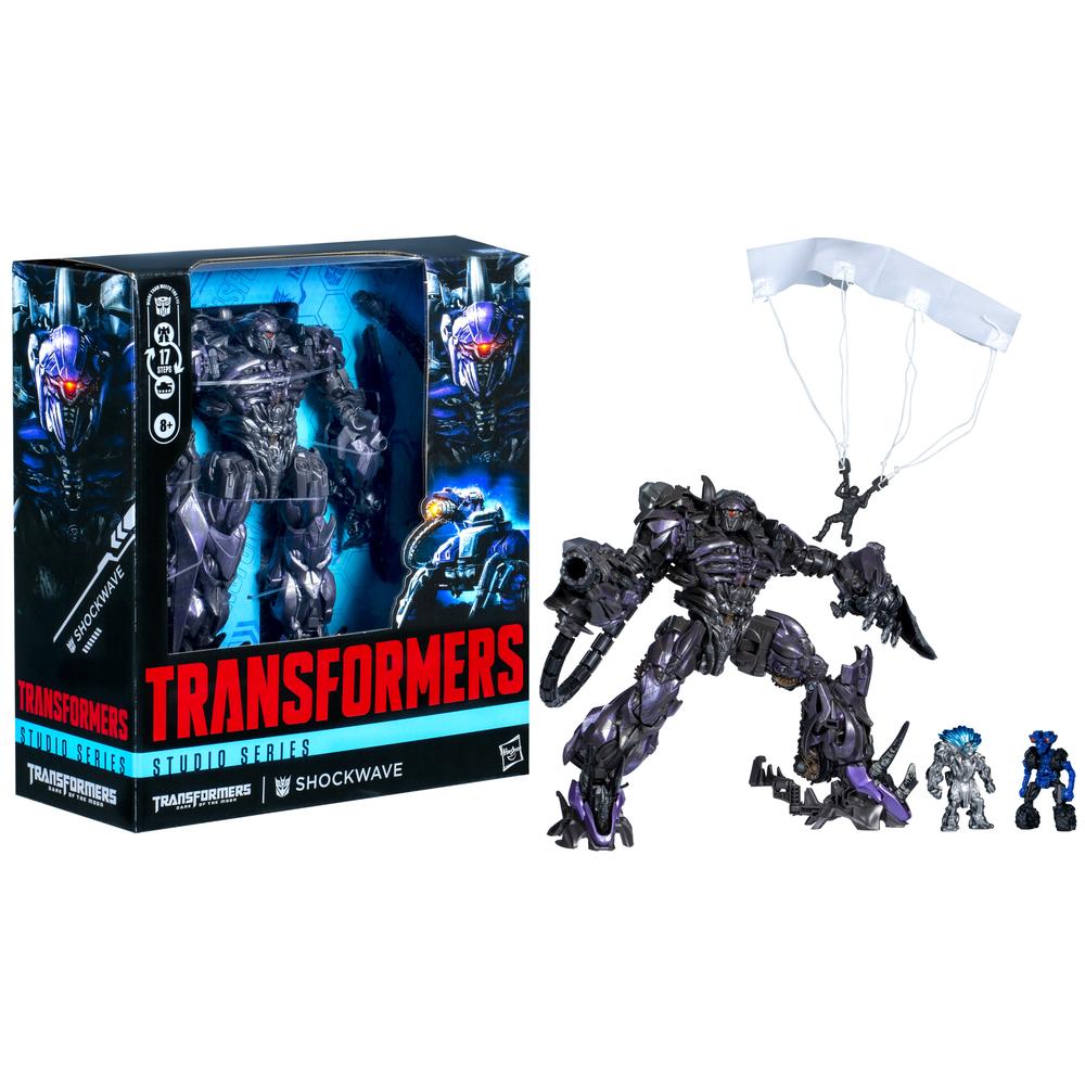 Transformers Studio Series Leader Class Shockwave - Figura Inspirada en Dark of the Moon