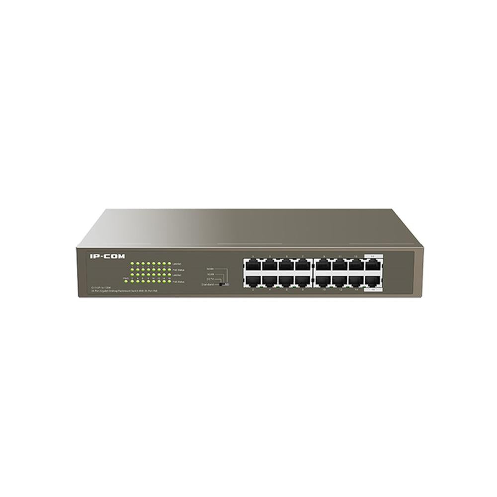 Switch IP-Com G116P de 16 Puertos PoE: Rendimiento y Flexibilidad en Red