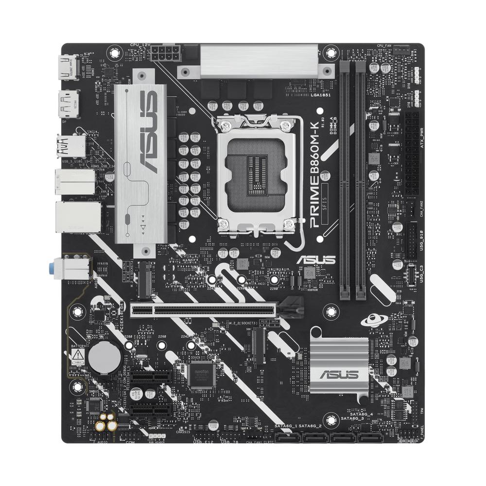 Placa Base ASUS Prime B860M-K LGA 1851 DDR5 128GB Micro ATX