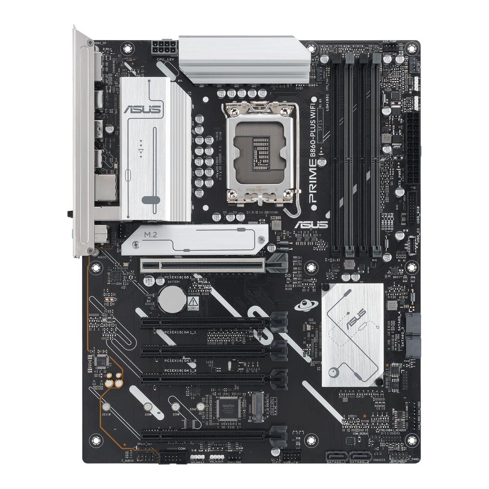 Placa Base Asus Prime B860-Plus WiFi para Procesadores Intel LGA 1851, DDR5 hasta 256GB, ATX