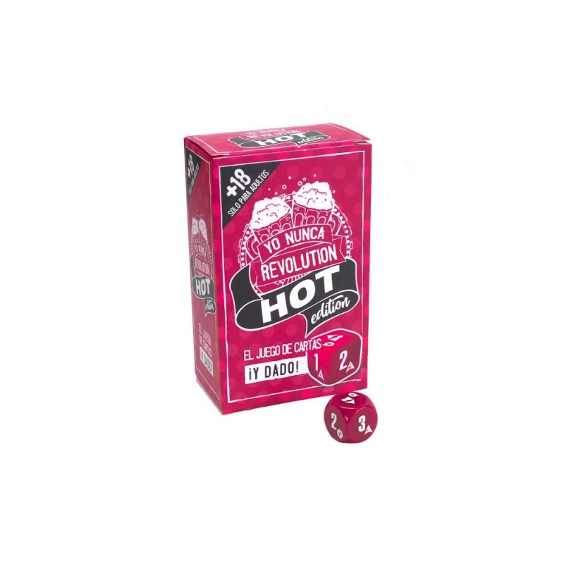 Yo Nunca: Revolución Hot - Juego de mesa (+18 años)