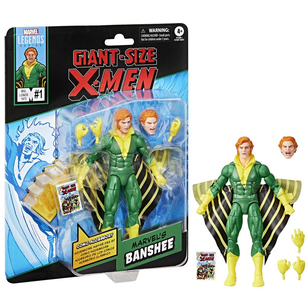 Figura de Acción Marvel Legends: Banshee Giant-Size X-Men