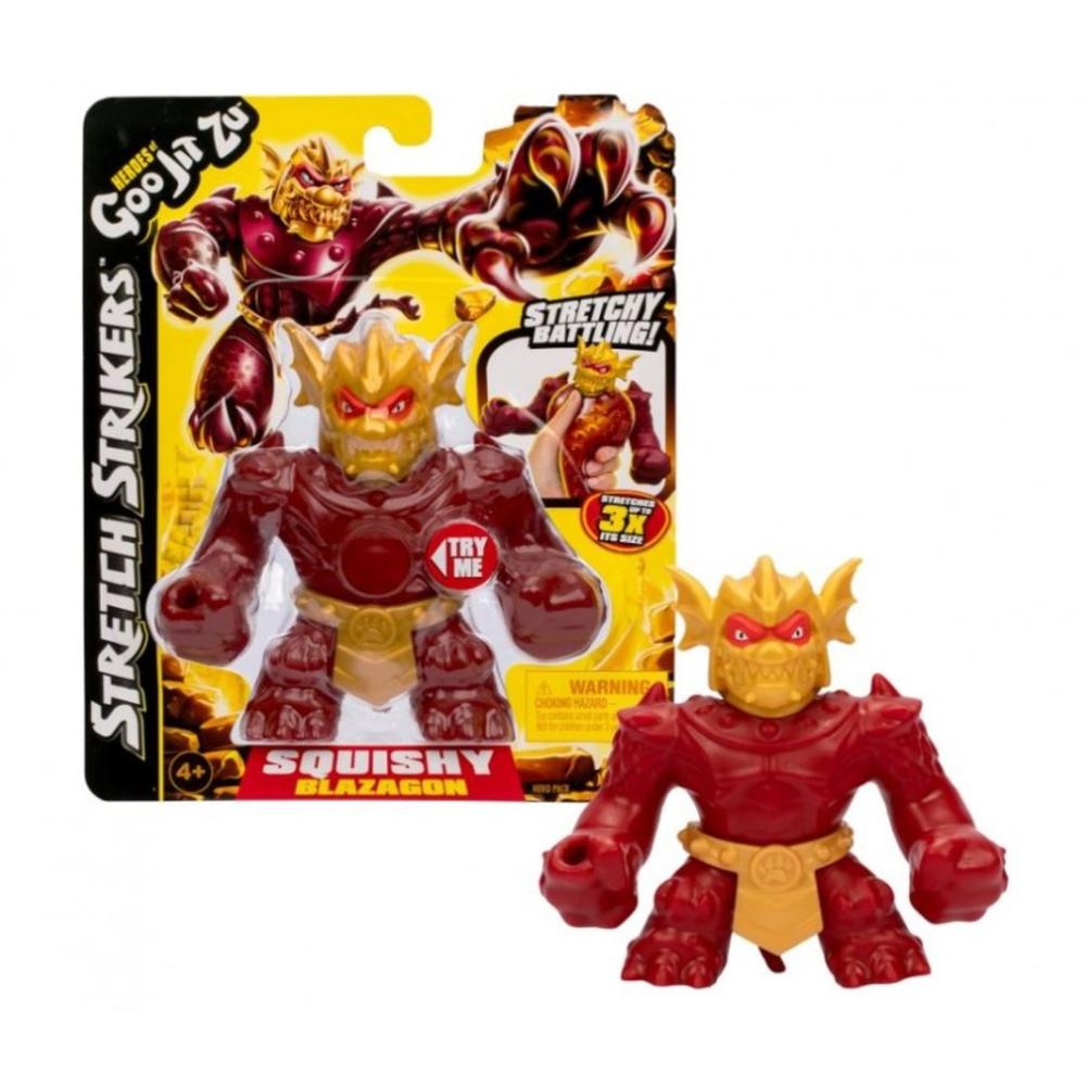 Goo Jit Zu Blazagon - Figura Squishy Stretch Strikers