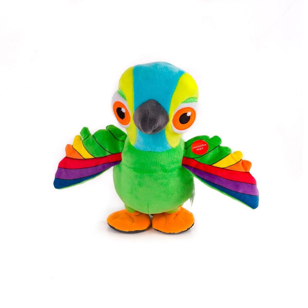 Peluche Interactivo Lorito Pepe - La Granja de Zenón