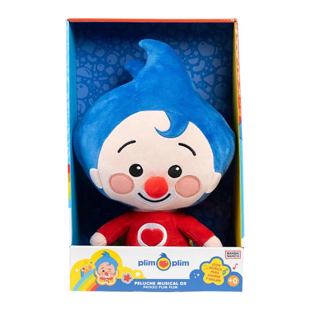 Peluche Musical DX Payaso Plim Plim 30 cm